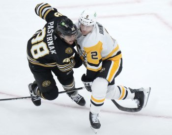 Pastrňák se blýskl v NHL třemi body, Vladař vychytal výhru