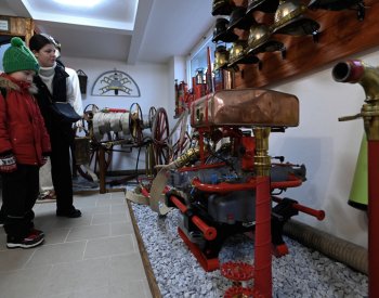 Zájemci si v Luhačovicích mohli poprvé prohlédnout nové hasičské muzeum