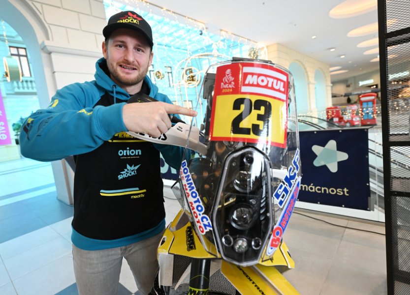 Michek drží na Rallye Dakar desátou pozici, Prokop dnes zajel jedenáctý čas