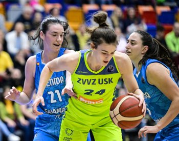Basketbalistky USK se mohou proti Salamance přiblížit triumfu ve skupině EL