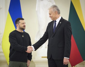 Ukrajině zoufale chybí západní protivzdušná obrana, řekl ve Vilniusu Zelenskyj