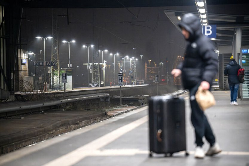 Stávka německých strojvedoucích vrcholí, jezdí zhruba pětina vlaků