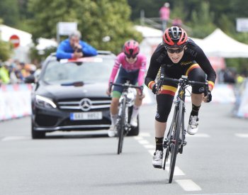 Machačová má další medaili z bodovacího závodu na dráze, na ME získala bronz