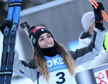 Biatlonistka Davidová obsadila ve stíhačce v Ruhpoldingu jedenácté místo