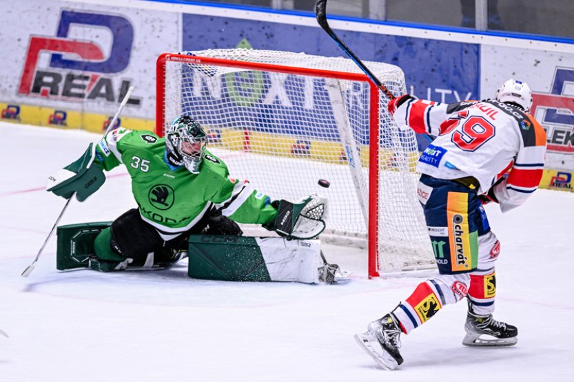 Pardubice zdolaly Mladou Boleslav v prodloužení, rozhodl Hájek