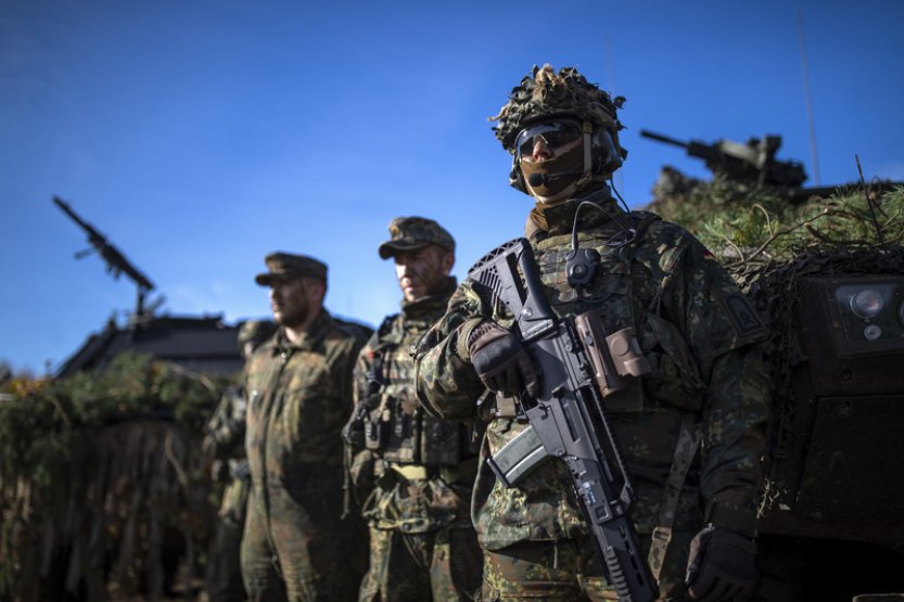 Německá armáda má připravený scénář střetu s Ruskem