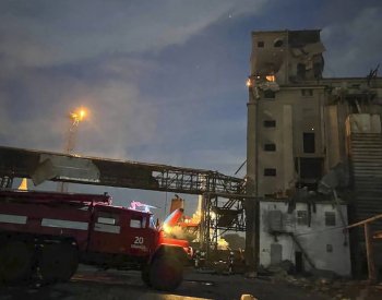 Ukrajinské přístavy a obilí se opět staly terčem ruských dronů, uvádí Kyjev