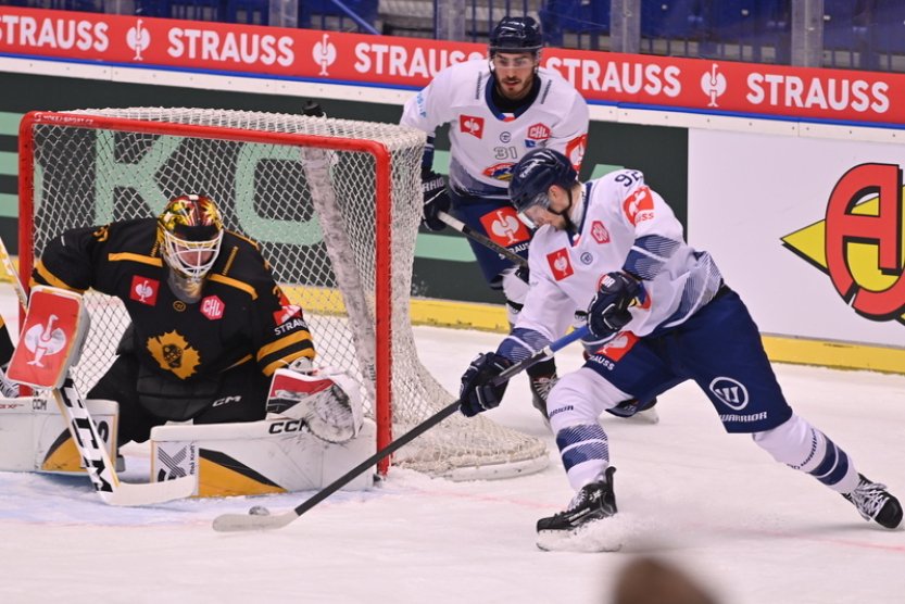 Hokejisté Vítkovic se budou v semifinále LM snažit smazat dvoubrankovou ztrátu