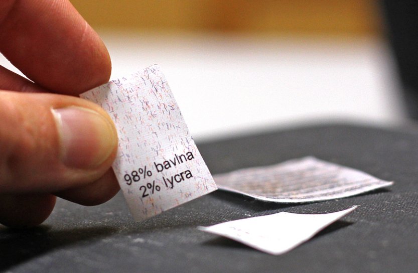 Detekční štítky z liberecké univerzity mohou odhalit, zda prádlo někdo vypral