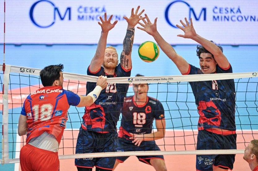 Lvi Praha postoupili ze skupiny volejbalové Ligy mistrů