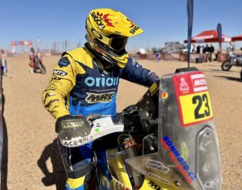 Motocyklista Michek skončil na Dakaru desátý, vyhrál Američan Brabec