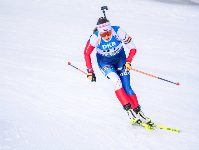 Jislová byla jedenáctá ve vytrvalostním závodě biatlonistek v Anterselvě