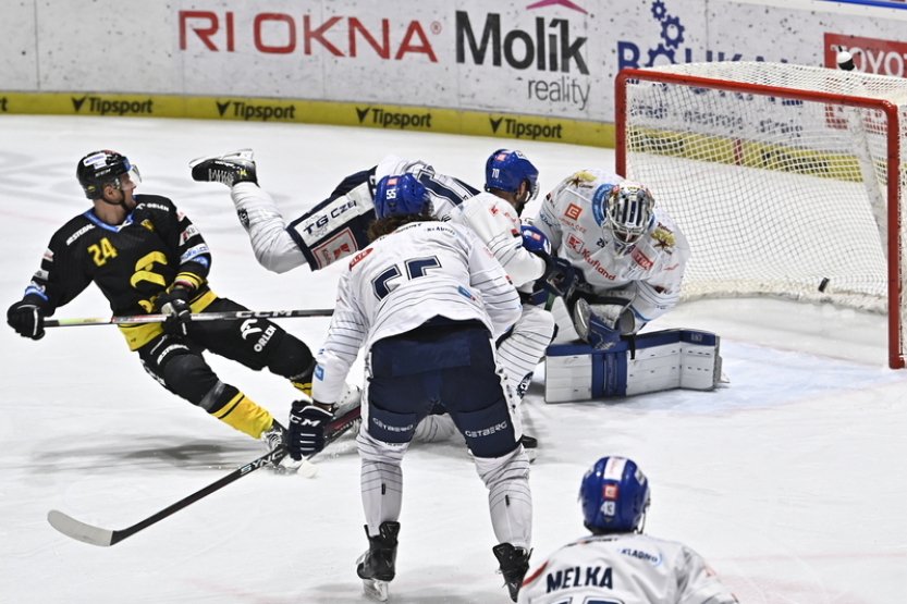 Litvínov zdolal i díky dvěma gólům Hlavy poslední Kladno 4:3