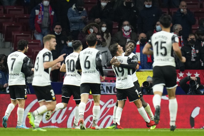 Bilbao prohrálo ve Valencii a přišlo o sérii neporazitelnosti ve španělské lize