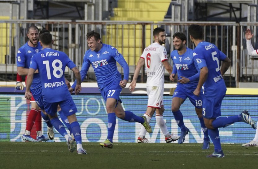 Žurkowski hattrickem zařídil výhru Empoli 3:0 nad Monzou