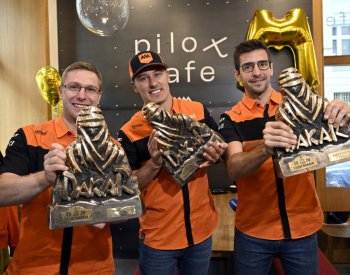 Macík po životní výhře: Byl to nejsložitější Dakar, pro nás ale byl jednoduchý