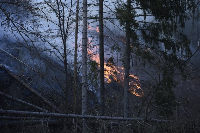 Meteorologové kvůli suchu dál rozšířili výstrahu na nebezpečí požárů