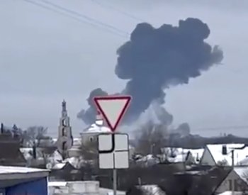 V Belgorodské oblasti se zřítil letoun, podle Moskvy s ukrajinskými zajatci
