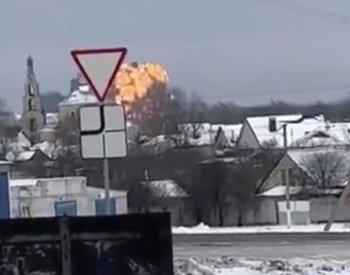 Zelenskyj vyzval k mezinárodnímu vyšetřování pádu letounu Il-76