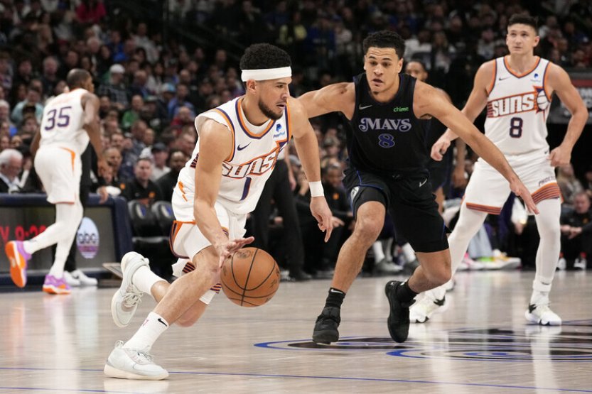 Booker dal v NBA za Phoenix 46 bodů, uspěly Minnesota i Oklahoma City