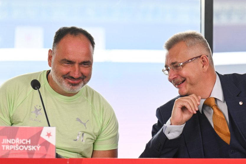 Tvrdík: S Trpišovským jsme slíbili Tykačovi, že ve Slavii zůstaneme pět let