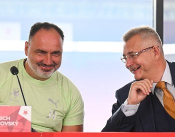 Tvrdík: S Trpišovským jsme slíbili Tykačovi, že ve Slavii zůstaneme pět let