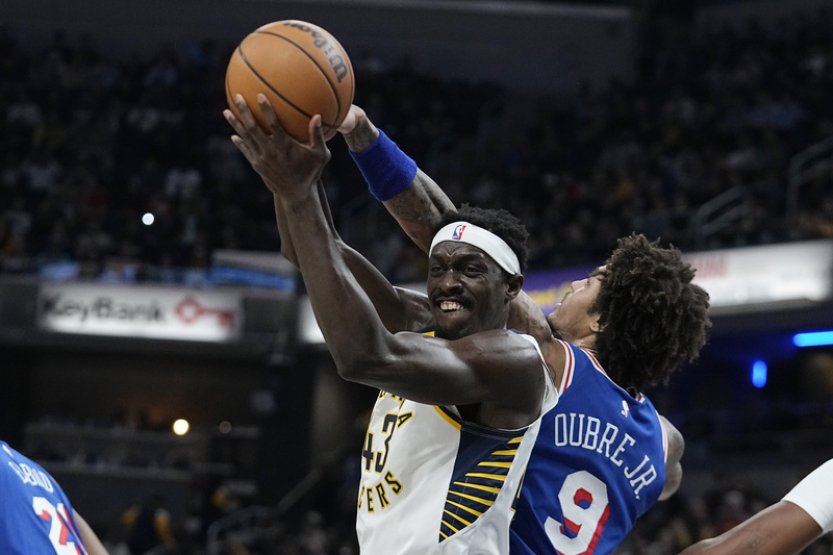 Siakam zařídil v NBA triple doublem výhru Indiany nad Philadelphií
