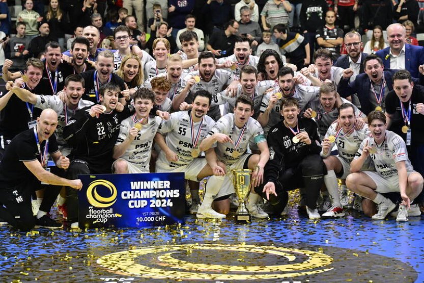 Střešovice zdolaly Falun 6:4 a poprvé v historii ovládly Pohár mistrů