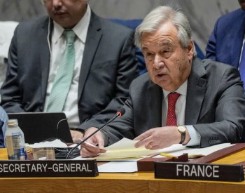Guterres vyzval státy, aby zaručily pokračování činnosti UNRWA