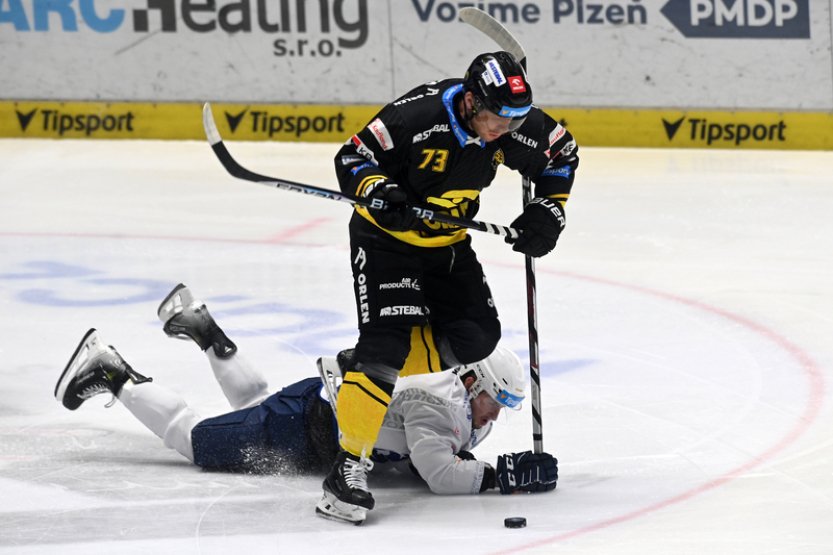 Hokejisté Plzně podlehli Litvínovu 3:5 a prohráli počtvrté za sebou