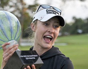 Nelly Kordová získala po dramatu doma v Bradentonu devátý titul na LPGA
