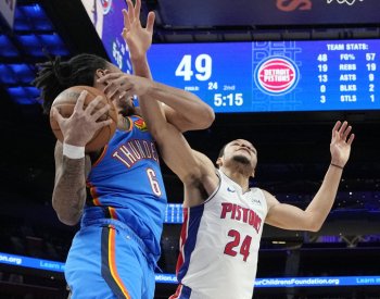 Poslední Detroit v NBA senzačně vyhrál nad Oklahomou City