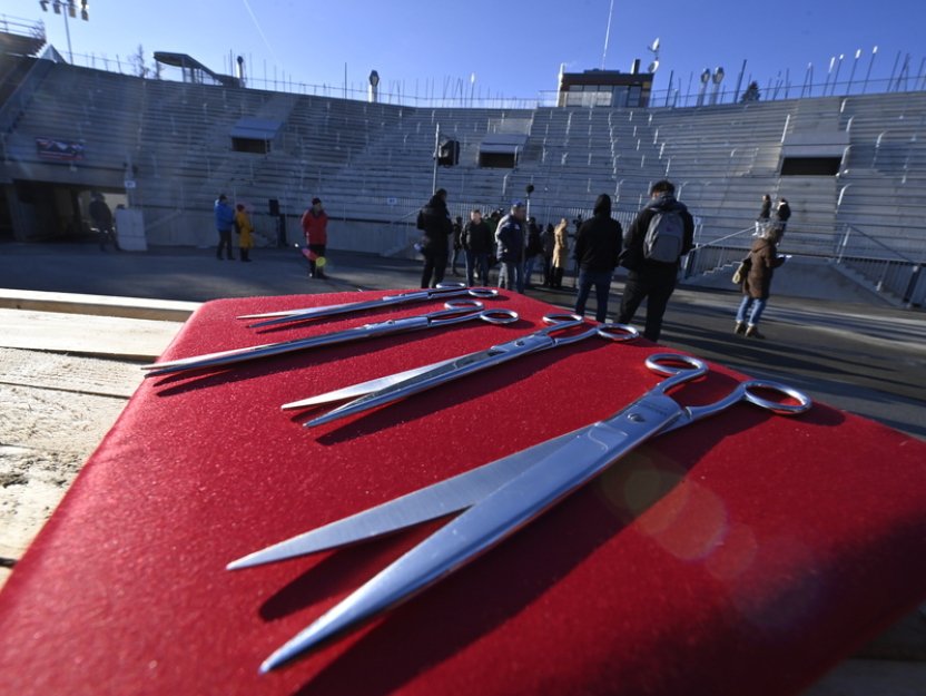 Fiala otevřel zrekonstruovanou Vysočina Arenu, kde bude MS biatlonistů
