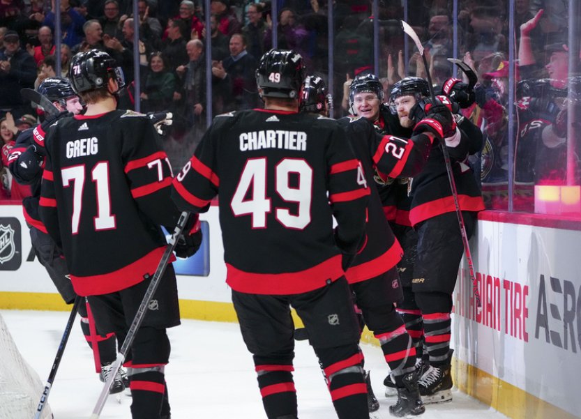 Ottawa smazala v duelu s Nashvillem tříbrankové manko, Kubalík nebodoval