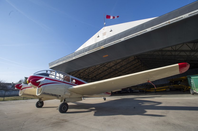 Muzeum letectví v Podhořanech získalo z Austrálie historický letoun Aero 145