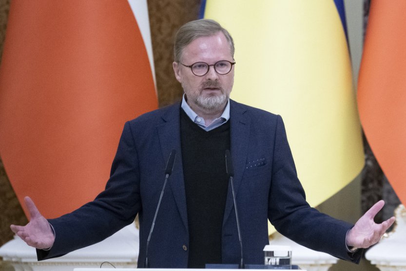 Pět šéfů vlád zemí EU včetně Fialy z ČR v dopise vyzývají k podpoře Ukrajiny