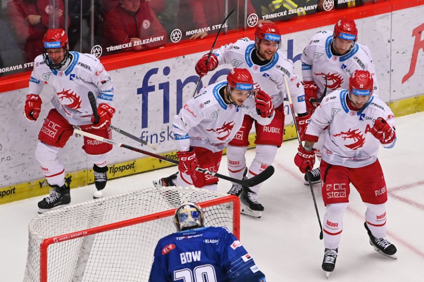 Kladno nastoupilo v Třinci bez Jágra a prohrálo 0:5