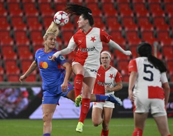 Fotbalistky Slavie se rozloučily s Ligou mistryň senzační remízou 2:2 v Lyonu