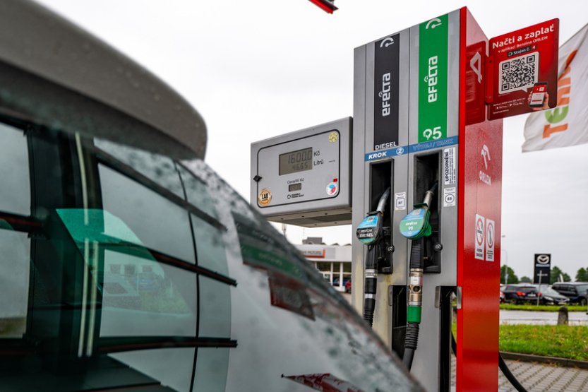 Paliva v ČR výrazně zdražují, nafta stoupla za týden o více než dvě koruny