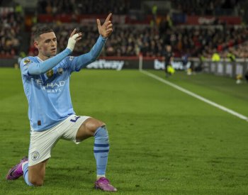 Foden hattrickem zařídil Manchesteru City vítězství 3:1 nad Brentfordem