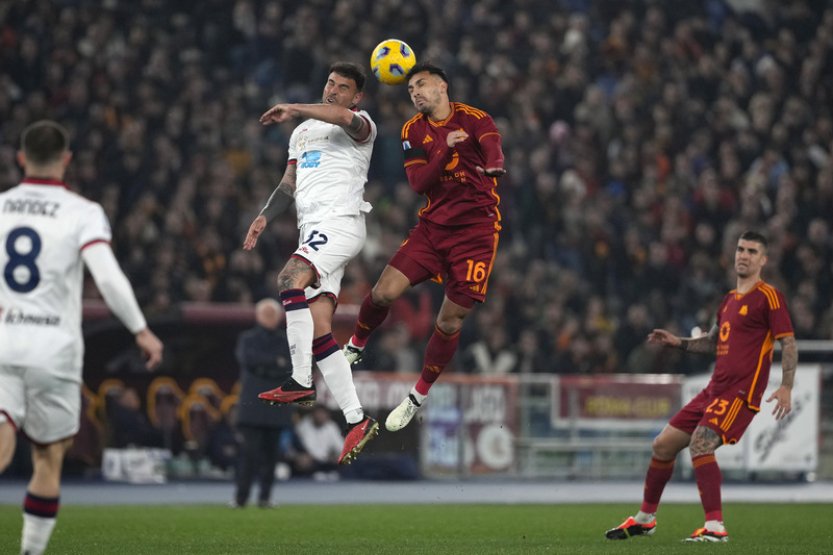 AS Řím porazil v italské fotbalové lize 4:0 Cagliari, dva góly dal Dybala