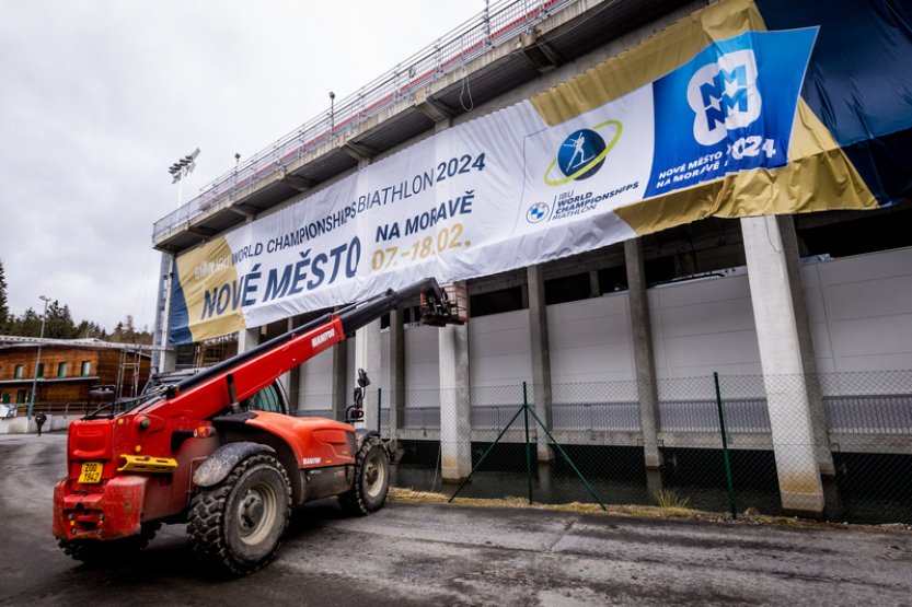 Biatlonové MS v Novém Městě zahájí slavnostní ceremoniál
