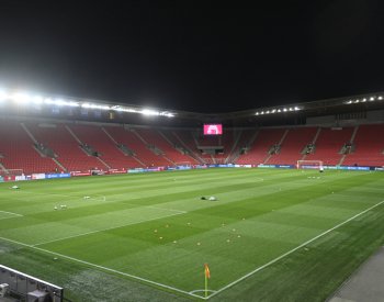 Stadion v Edenu by mohl hostit kvalifikační zápas ukrajinských fotbalistů