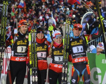 Životní zážitek, řekli Soukalová a Moravec o bronzu ze smíšené štafety z MS 2013