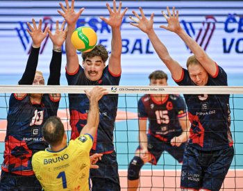 Lvi Praha porazili Las Palmas, ale po zlatém setu nepostoupili do čtvrtfinále LM