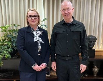 Černochová je v Izraeli, setkala se se svým protějškem