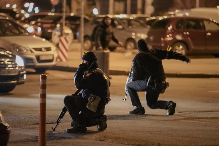 V Dnipru se bouřili policisté, nechtěli k bojové jednotce