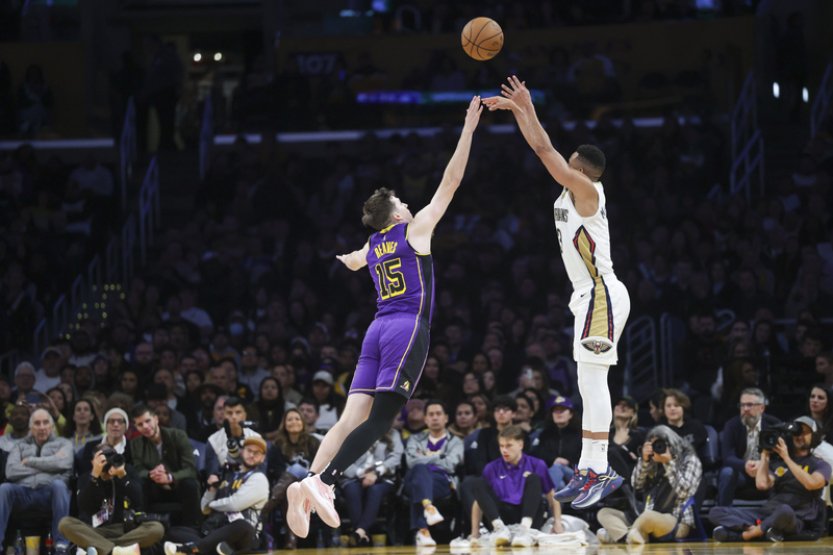 Lakers v NBA prožili druhou nejlepší první půli v historii, uspěl i Boston