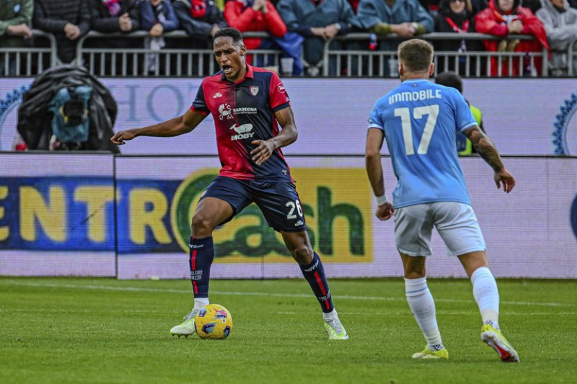 Immobile 200. gólem v Serii A přispěl k výhře Lazia 3:1 na hřišti Cagliari