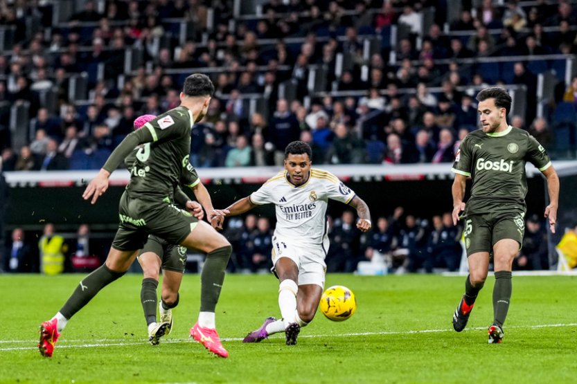 Real Madrid porazil Gironu 4:0 a v čele La Ligy si vybudoval pětibodový náskok